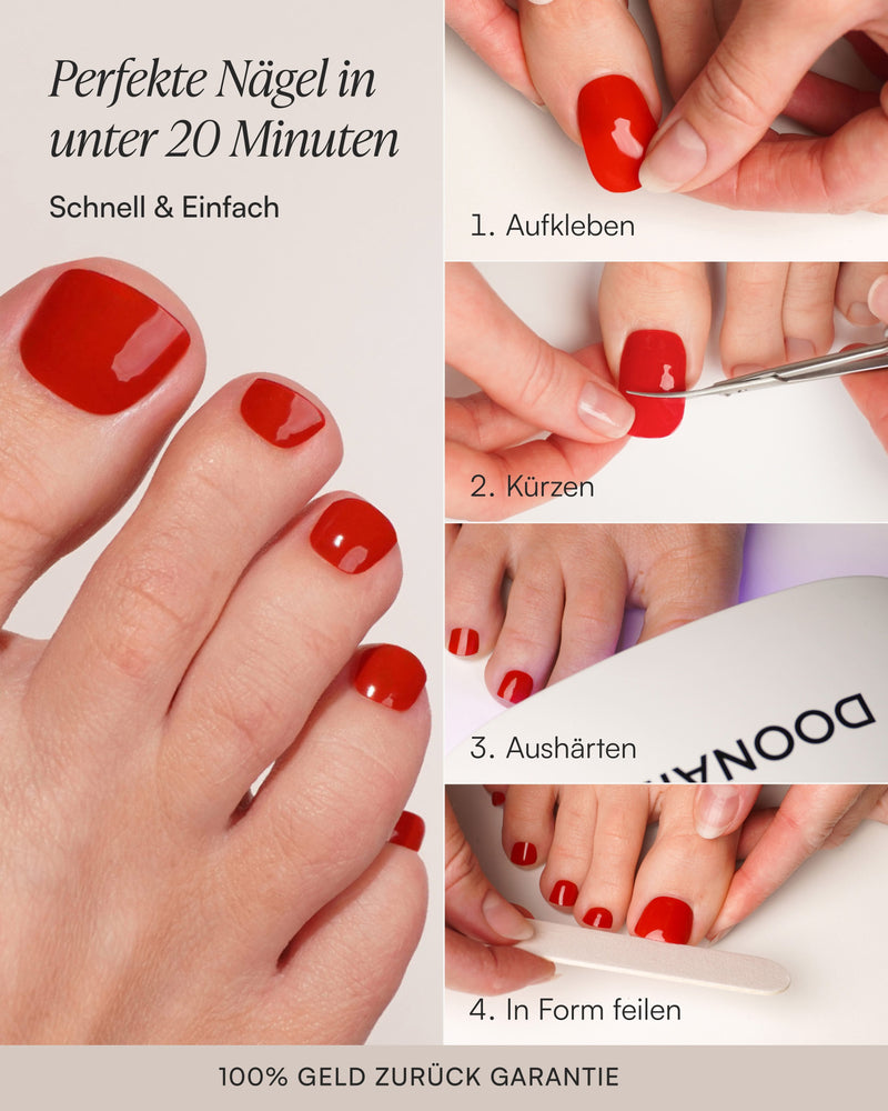 Into You Mani & Pedi Set - Gel Strips - Doonails
