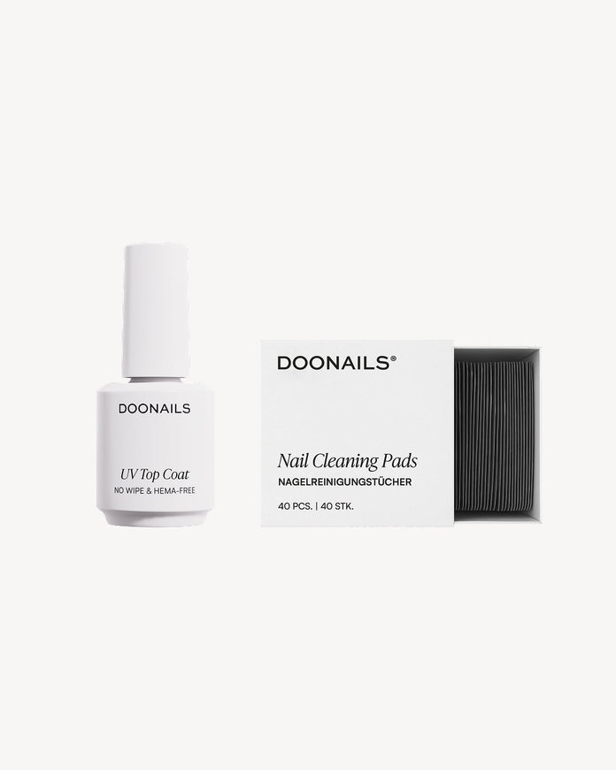 Kit UV Top Coat & 40 Salviette detergenti gratuite