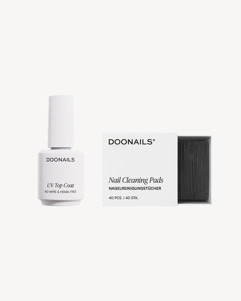 Kit UV Top Coat & 40 Salviette detergenti gratuite