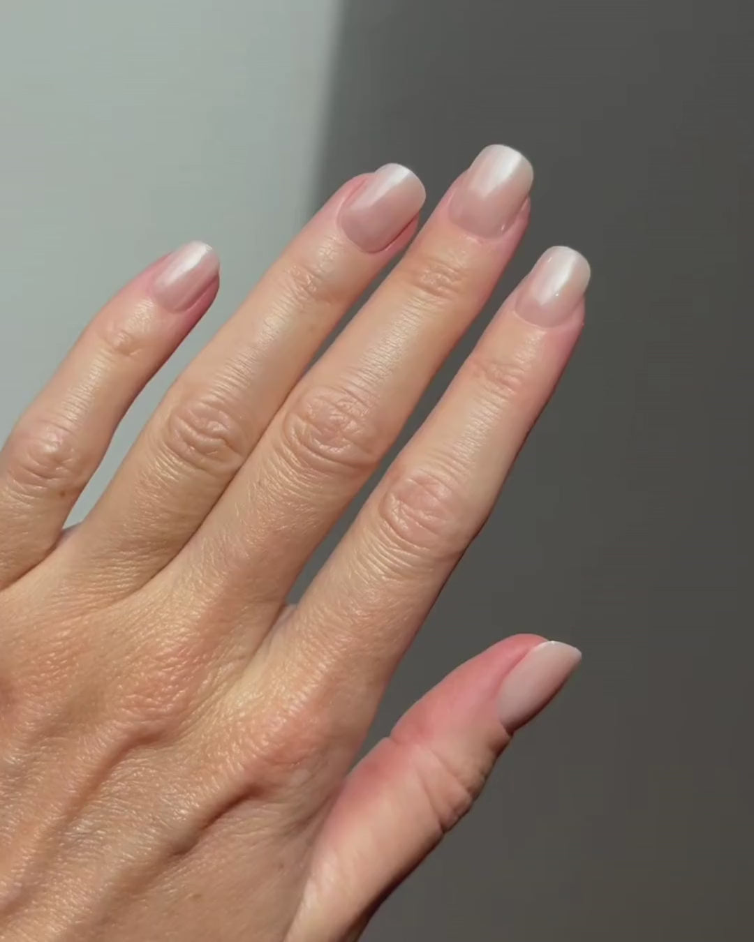 Prosecco Extra Corte Quadrate Press Ons in Soft Gel