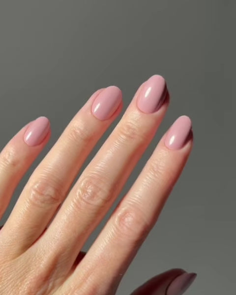 Valentine Crush Short Round Soft Gel Press Ons - Italy