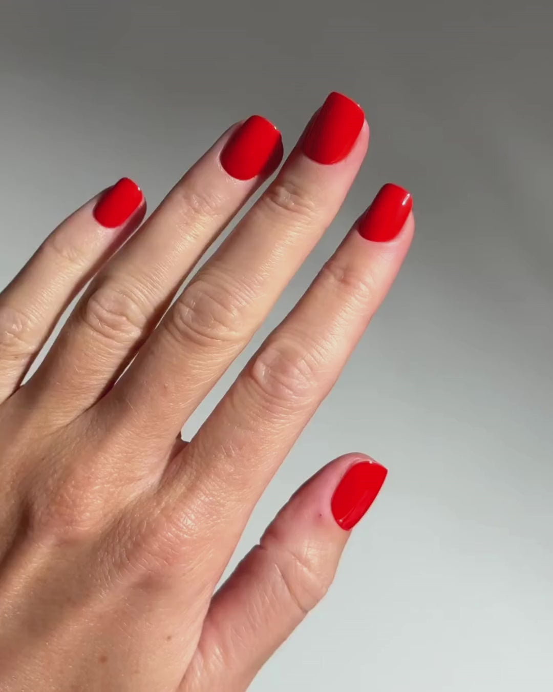 On Fire Extra Corte Quadrate Press Ons in Soft Gel