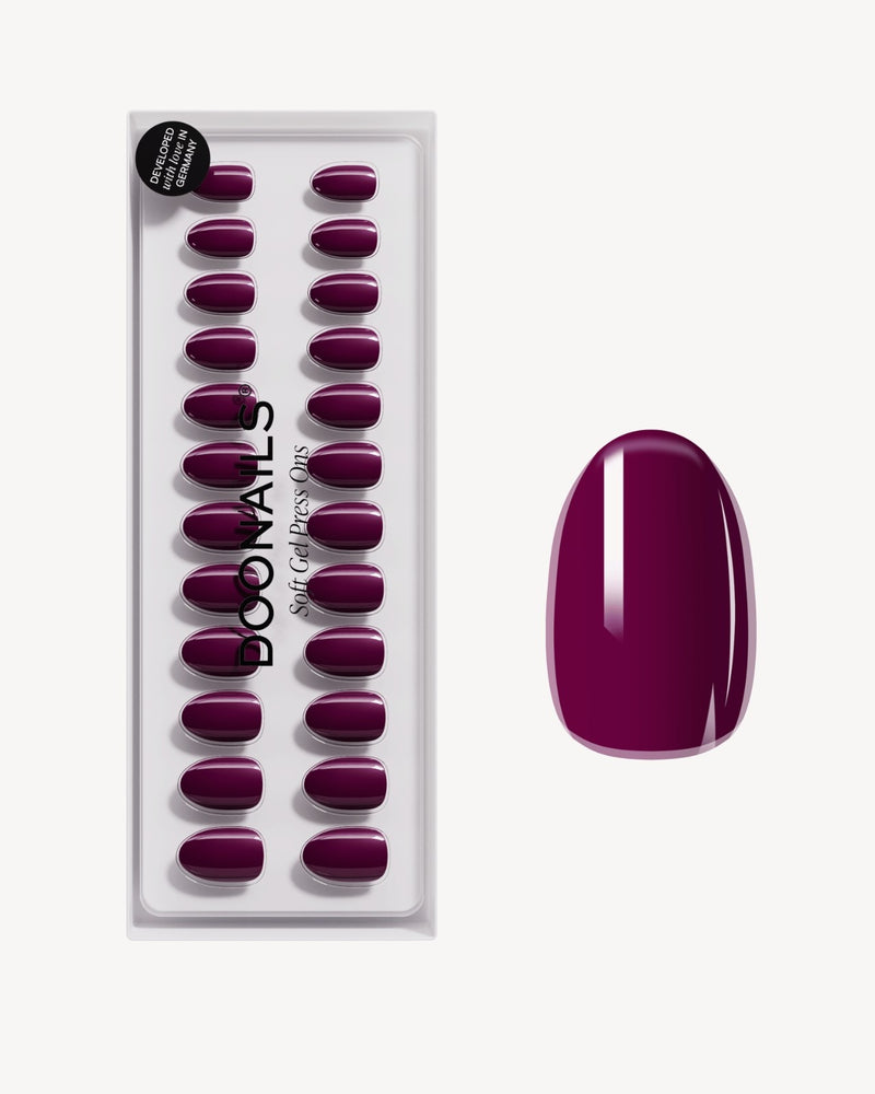 Press Ons in Soft Gel Into You Rotonde Corte - Doonails Italy